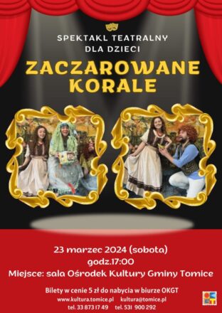 Spektakl teatralny dla dzieci „Zaczarowane korale”