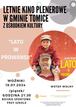 Letnie Kino Plenerowe „Lato w Prowansji”