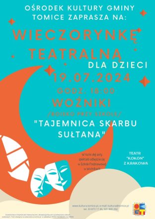 Wieczorynka Teatralna w Woźnikach „Tajemnica skarbu sułtana”