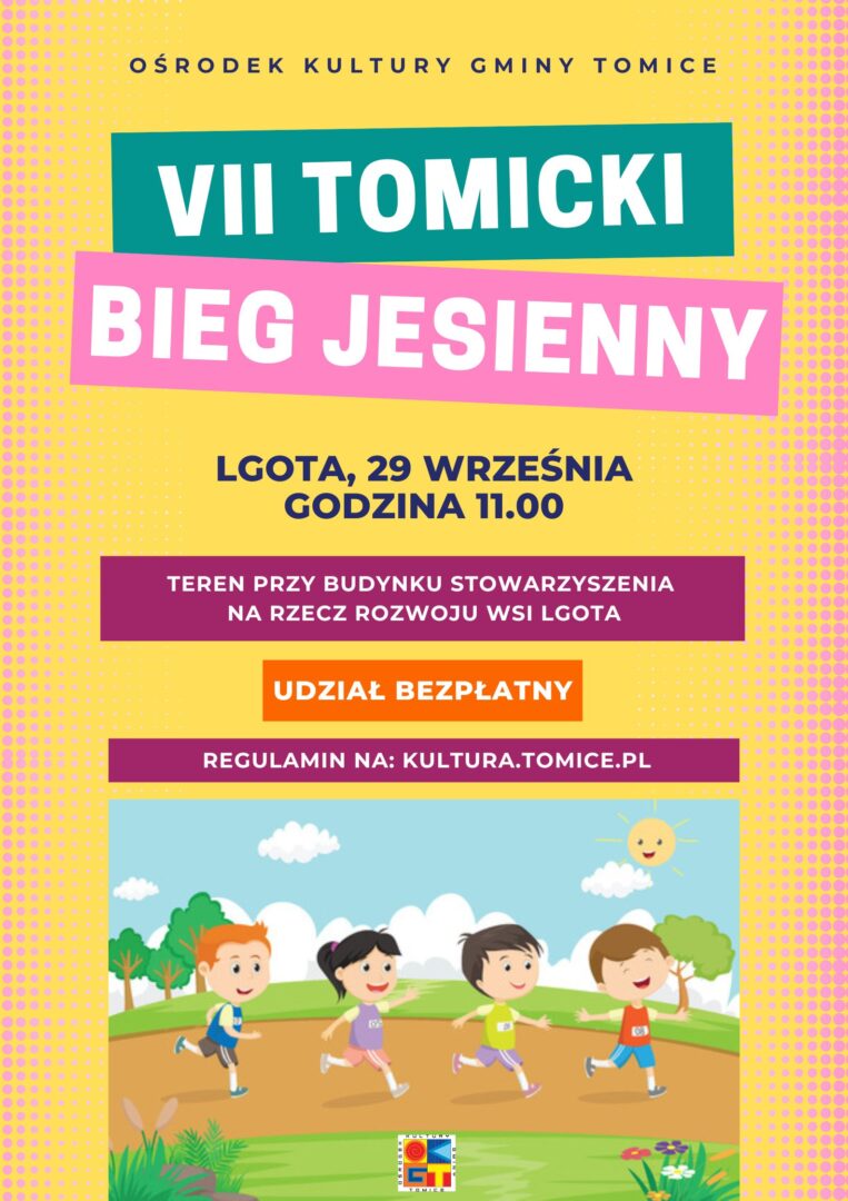 VII Tomicki Bieg Jesienny